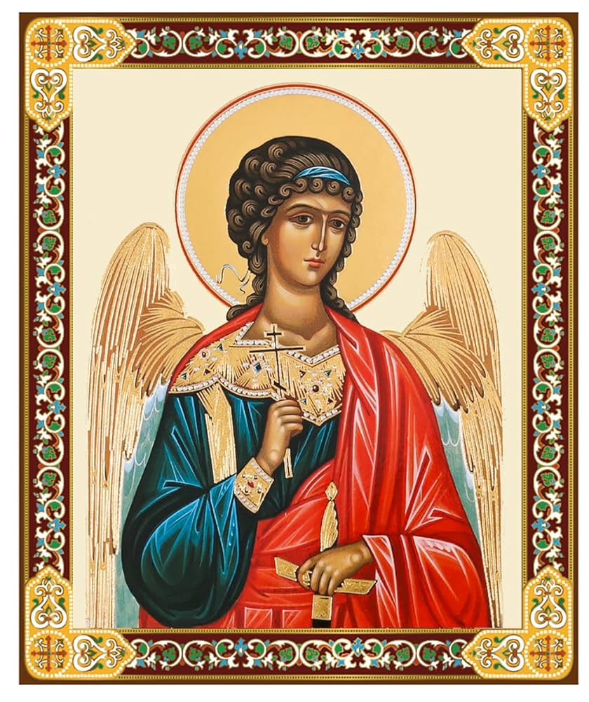 Amazon.com: Needzo Orthodox Icon Protector Guardian Angel